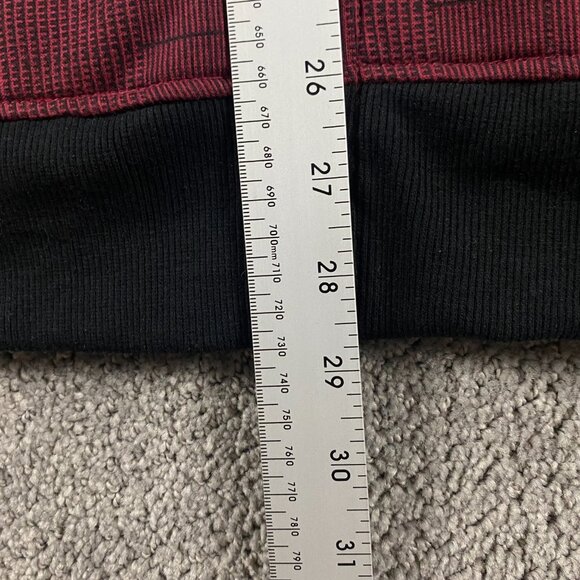 Vintage Southpole Hoodie Men's Medium Red Full Zip Y2K Hooded Sweatshirt - Picture 11 of 13